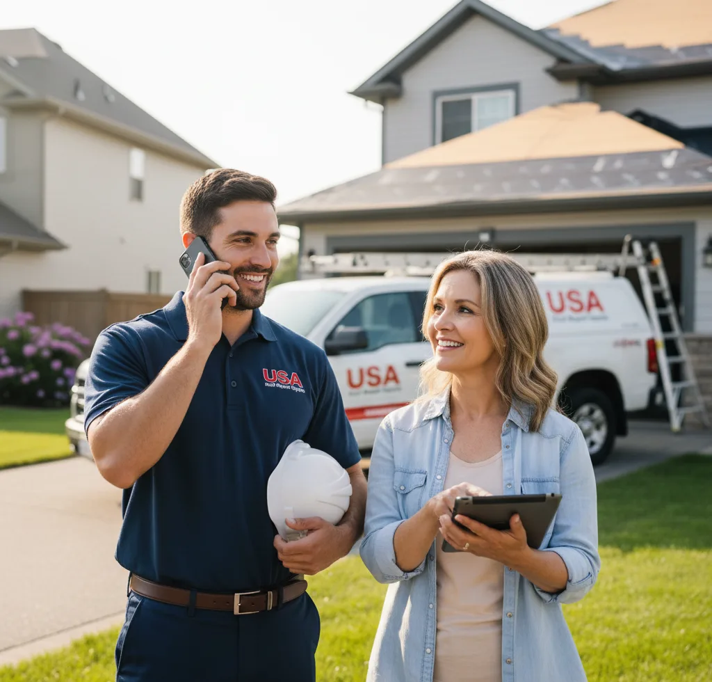 USA Roof Repair Experts customer support in Shepherd